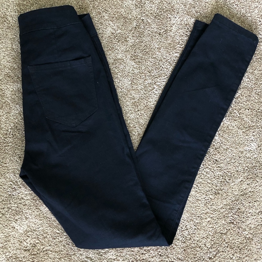 Forever 21 dark wash high waisted skinny jeans